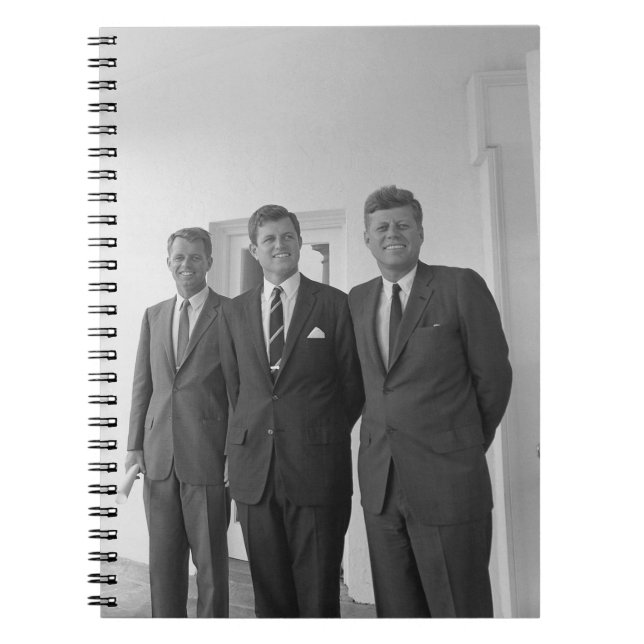 President John Kennedy & Brothers American Camelot Notebook (Front)