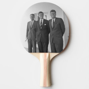 President John Kennedy & Brothers American Camelot Ping Pong Paddle