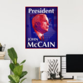 President John McCain Poster (Home Office)