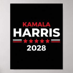 President Kamala Harris For President 2028  Poster
