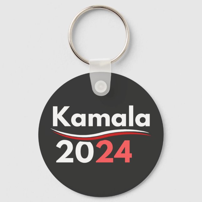 president kamala harris, president harris key ring (Front)