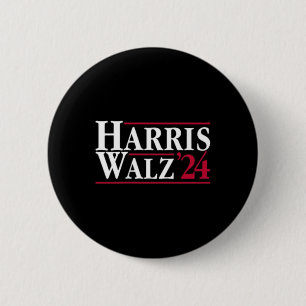 President Kamala Harris Tim Walz Vp Brat Cat Ladie 6 Cm Round Badge