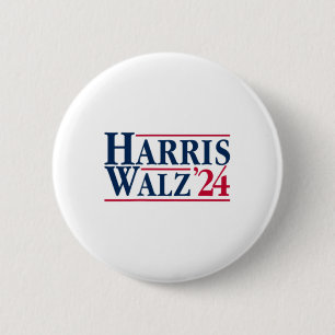 President Kamala Harris Tim Walz Vp Brat Cat Ladie 6 Cm Round Badge