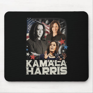 President Kamala Harris We're Not Going Back 2024 Mouse Mat