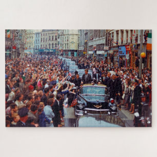 President Kennedy visits Ireland. Jigsaw Puzzle
