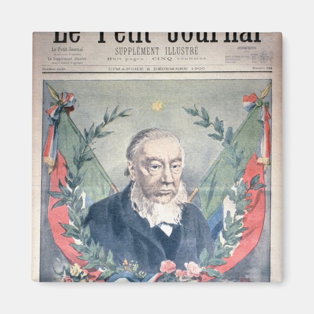 President Kruger front cover Magnet (Front)