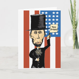 President Lincoln Greeting Card w/ enevelopes