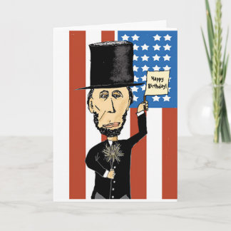 President Lincoln Greeting Card w/ enevelopes