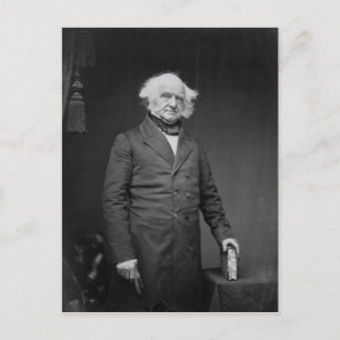 President Martin Van Buren Postcard