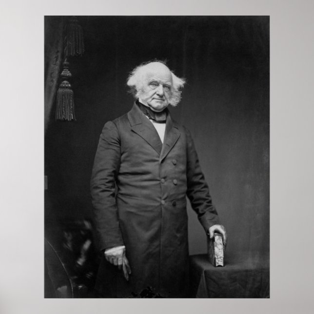 President Martin Van Buren Poster (Front)