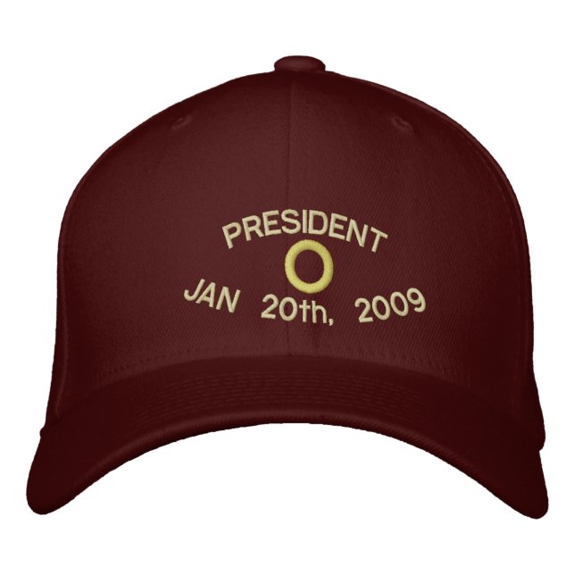 PRESIDENT O MAROON HAT (Front)