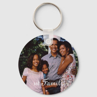 President Obama 1st Family Keychain