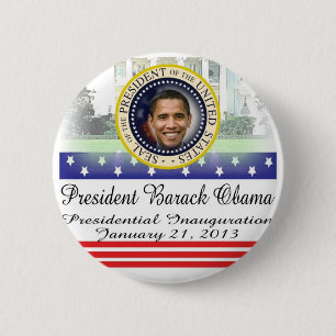President Obama 2012 Re-election 6 Cm Round Badge