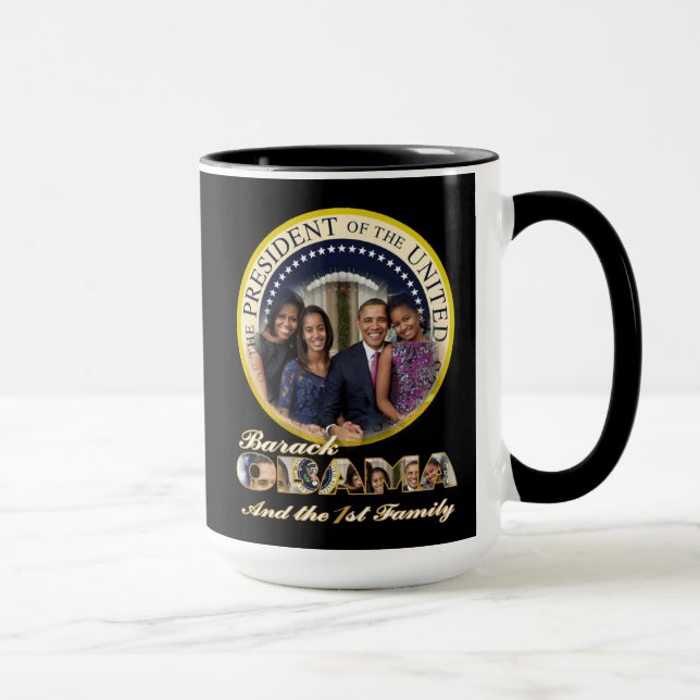 PRESIDENT OBAMA 2013 Inauguration Mug (Right)