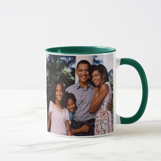 President Obama America's First Family Mug (Right)