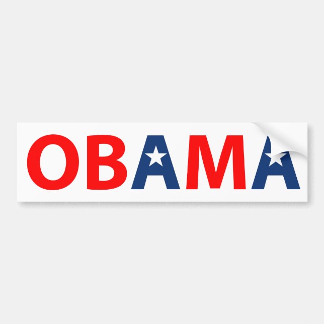 President Obama Bumper Sticker (Front)