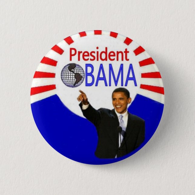 President Obama Button (Front)