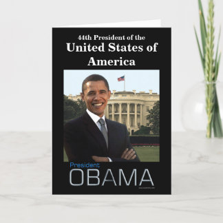 President Obama Card