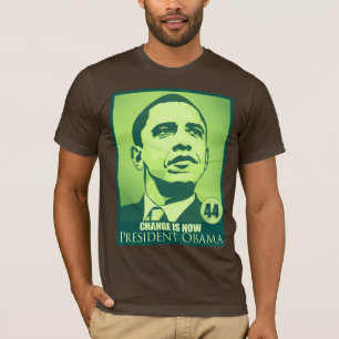 President Obama, Change is Now T-Shirt