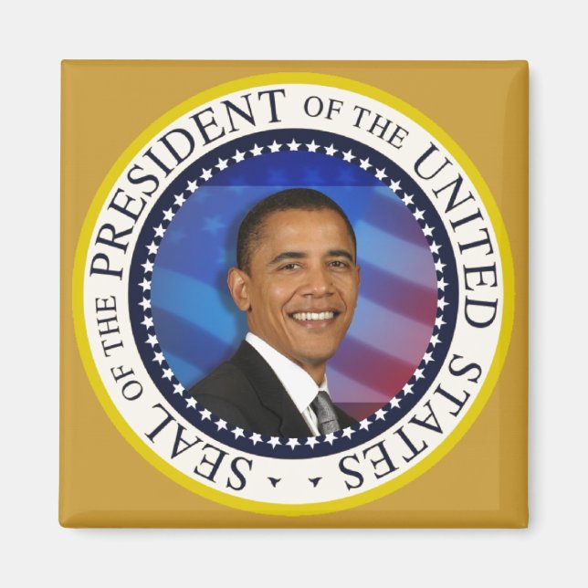 President Obama Collectibles Keepsake Magnet (Front)
