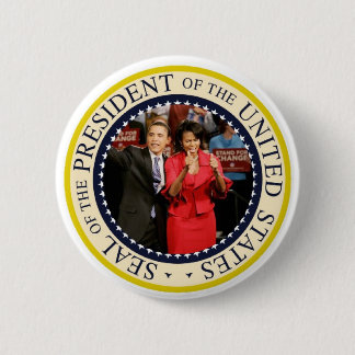 President Obama Commemorative 6 Cm Round Badge