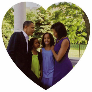 President Obama Commemorative Sculpture With Stand Standing Photo Sculpture