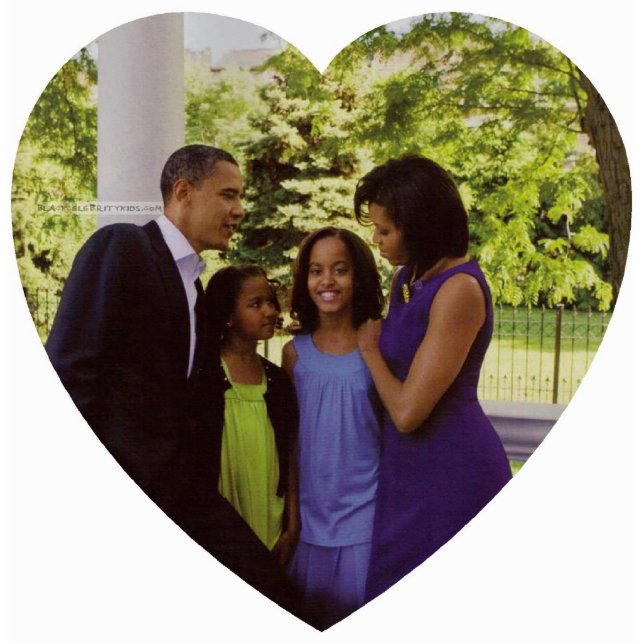 President Obama Commemorative Sculpture With Stand Standing Photo Sculpture (Front)