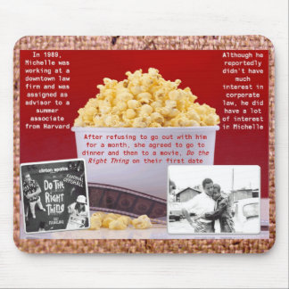 President Obama HIS STORY SCRAPBOOK Mouse Mat
