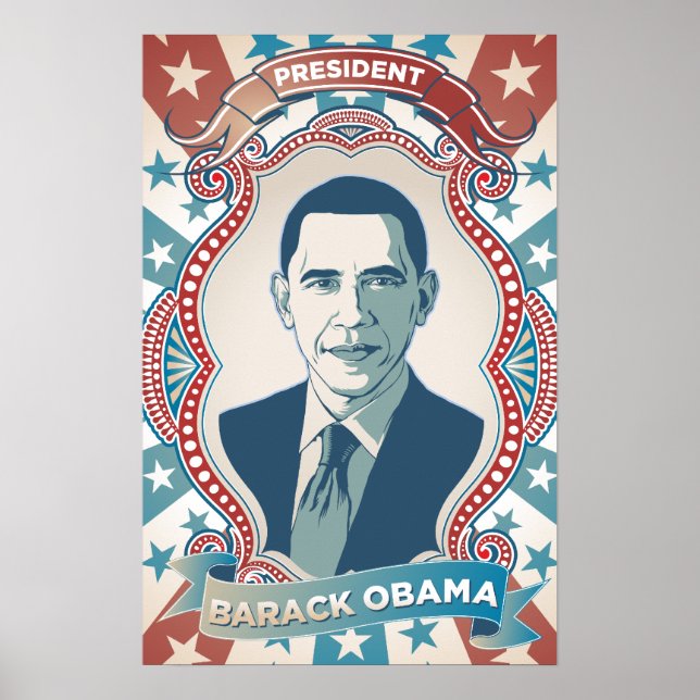 President Obama Inauguration Celebration Poster (Front)