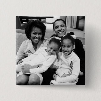 PRESIDENT OBAMA Inauguration Commemorative 15 Cm Square Badge