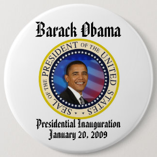 President  Obama Inauguration Commemorative 6 Cm Round Badge