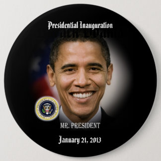 President  Obama Inauguration Commemorative 6 Cm Round Badge
