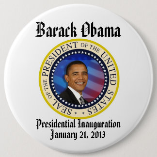 President  Obama Inauguration Commemorative 6 Cm Round Badge