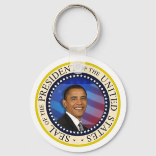 PRESIDENT OBAMA Inauguration Commemorative Key Ring