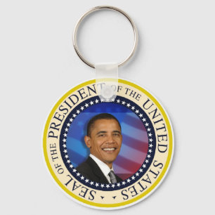 PRESIDENT OBAMA Inauguration Commemorative Key Ring