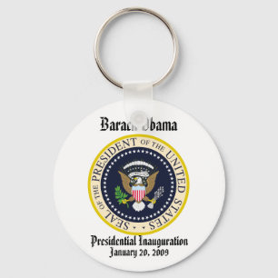 PRESIDENT OBAMA Inauguration Commemorative Key Ring