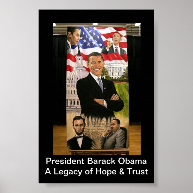 President Obama Lagacy of Hope Poster (Front)