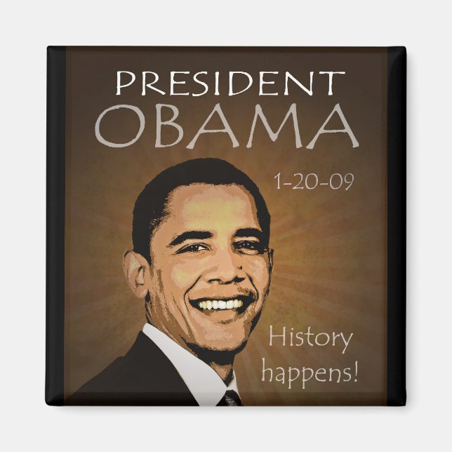 President Obama Magnet (Front)