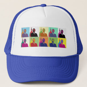President Obama Pop Art Trucker Hat