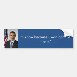 President Obama Quote State of the Union Quote Bumper Sticker