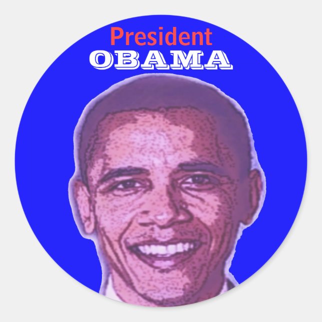 President OBAMA Sticker (Front)