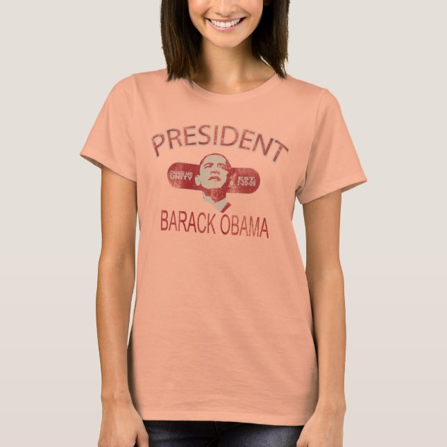 President Obama Throwback T-Shirt (Front)
