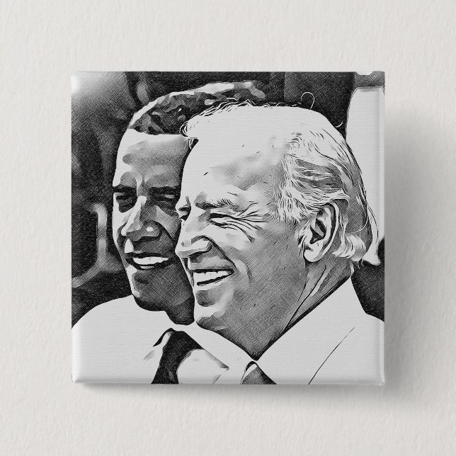 President Obama & Vice President Biden Button (Front)