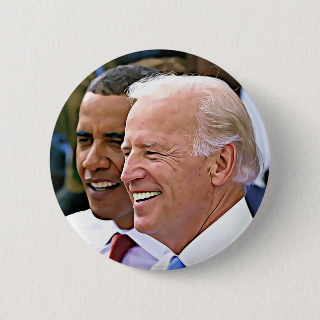 President Obama & Vice President Biden Button (Front)