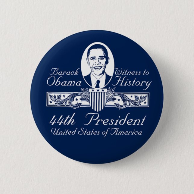 President Obama Victory Button (Front)