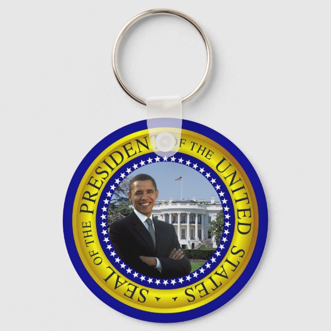 President Obama White House - Key Ring (Front)