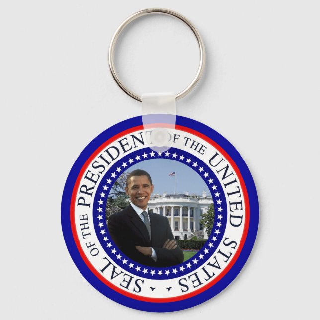 President Obama White House - Keychain (Front)