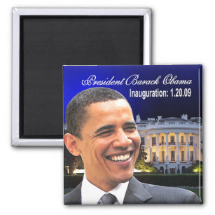 President Obama White House Magnet