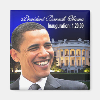 President Obama White House Magnet
