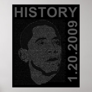 president obamas speech poster